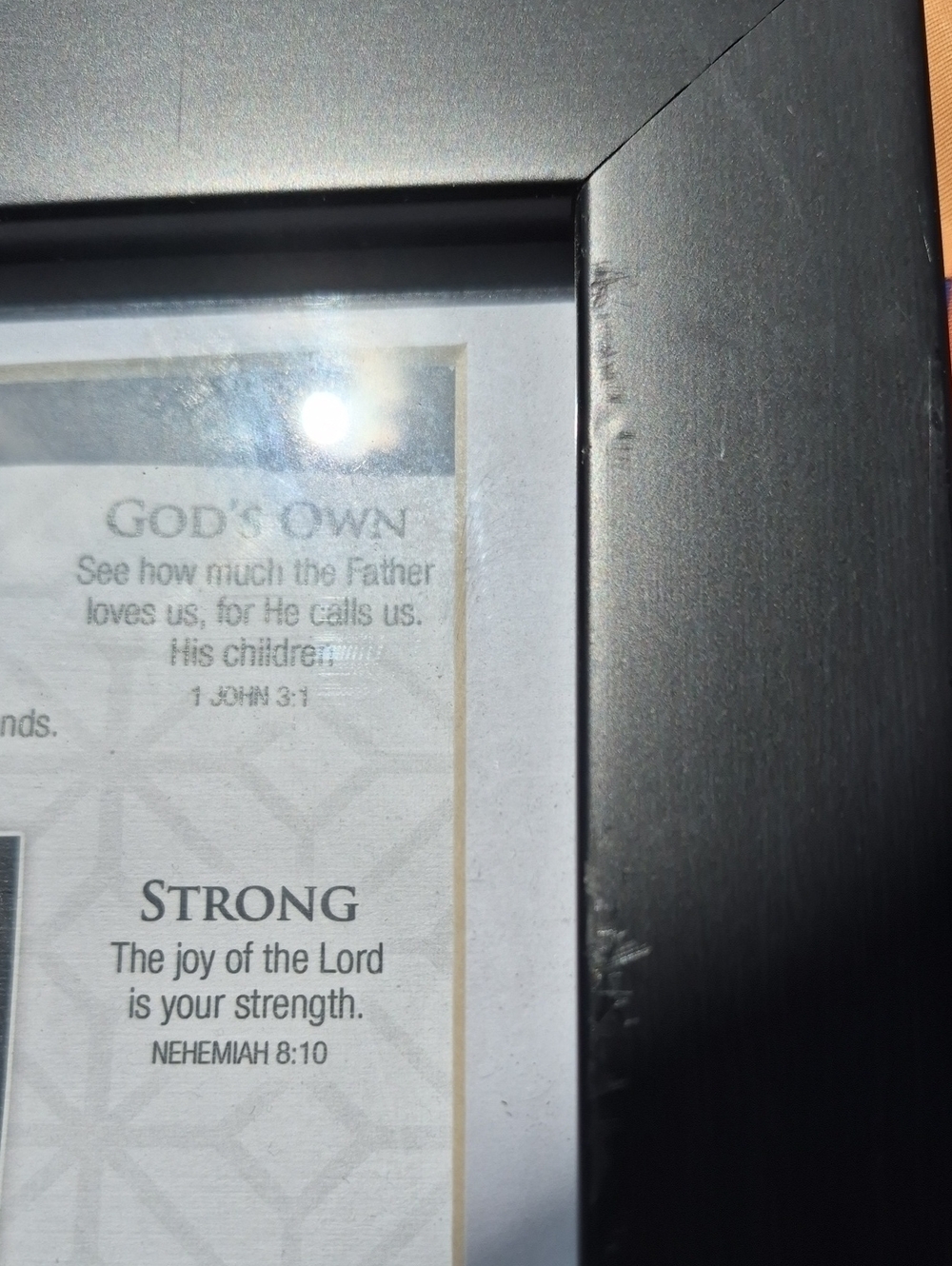 Framed & Matted Christian signage ~ shabby chic & boho 😃❤🙏 from CARPENTREE - Picture 8 of 8
